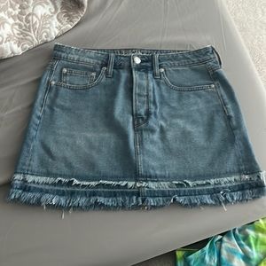 American eagle denim skirt 6